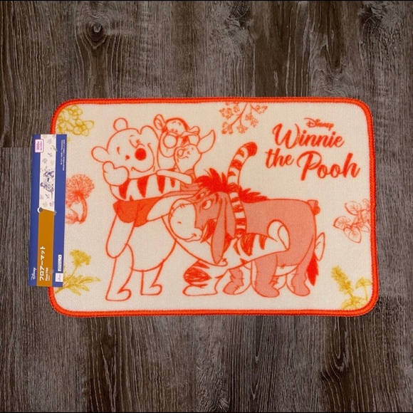 Disney Bath Daiso X Disney Winnie The Pooh Accent Floor Door Kitchen Bathroom Mat Poshmark